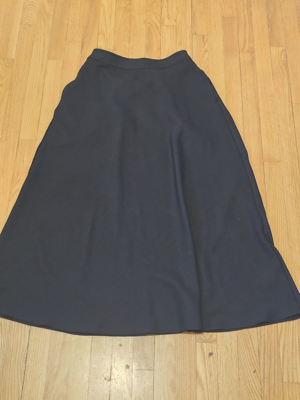 Liz Claiborne Black A-Line Skirt